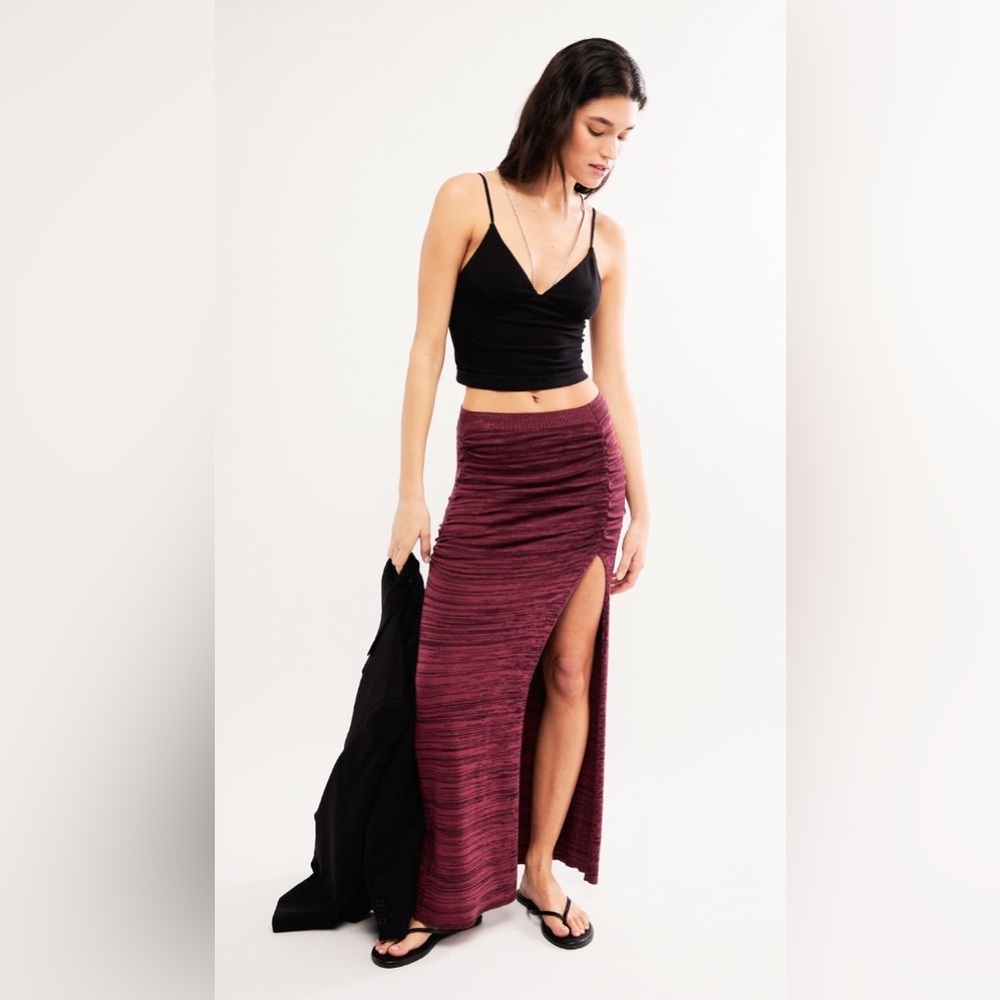 NWT FREE PEOPLE PEAK SHOW MAXI SKIRT